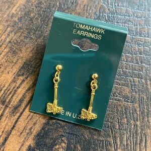 Tomahawk earrings